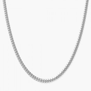 custom jewelry chain manufacturers  Cuban Link Chain 3mm on Silver